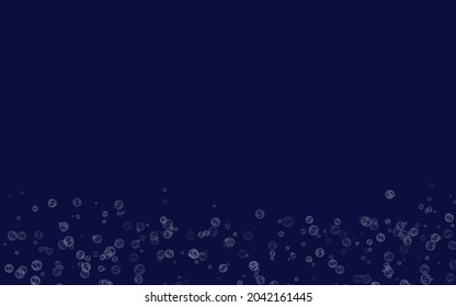 Random minimalist dollar currency symbol illustration vector for background, card, banner, web and printing.