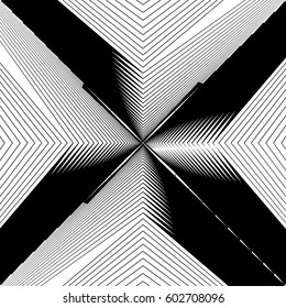 Random monochrome glitchy, rough texture, pattern. Geometric chaotic illustration