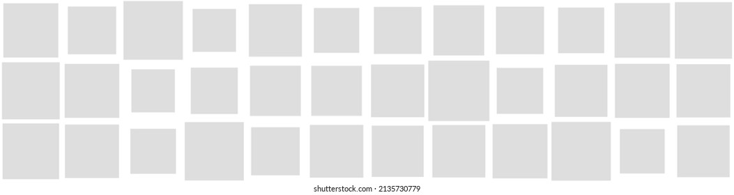 Random mosaic square tiles seamless, repeatable cubism pattern, texture and backdrop