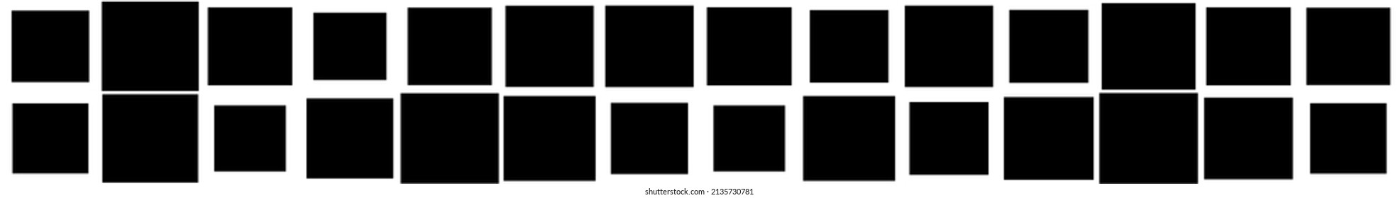 Random mosaic square tiles seamless, repeatable cubism pattern, texture and backdrop