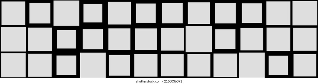 Random mosaic square tiles seamless, repeatable cubism pattern, texture and backdrop