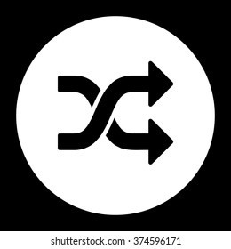 Random navigation button.Vector illustration.