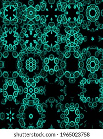 Random navy line shape on background