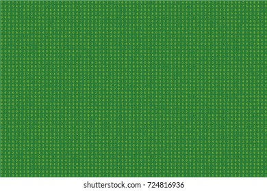 Random numbers 0 - 9. Background in a matrix style. Code pattern with digits on screen, falling character. Abstract digital backdrop. Vector illustration