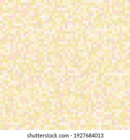 Random pastel colorful abstract pixel art, Seamless pattern simple vector illustration