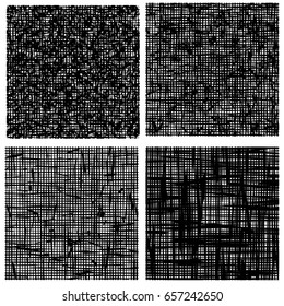Random pattern / texture with irregular distorted elements