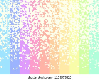 Random rainbow pastel color background 