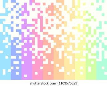 Random rainbow pastel color background 