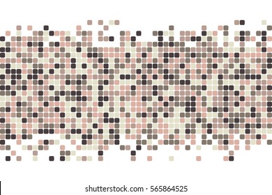 Random rectangles background with coffee color.