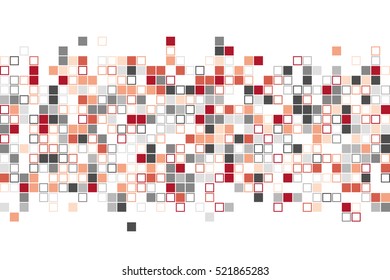 Random rectangles. Vector background.