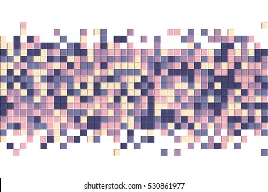 Random rectangles. Vector background.
