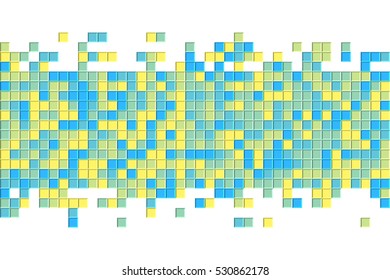 Random rectangles. Vector background.