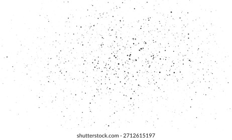 Plano de fundo de mancha preta espalhada aleatória para arte digital, cartazes criativos, texturas de scrapbook, composição abstrata ilustração vetorial