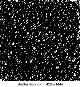 Random scrabble lines abstract background, contemporary art graphics. Abstract Modern Vector Background.