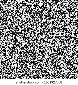 Random seamless monochrome mosaic pattern. Background is made up of black-and-white hexagons. EPS10 vector file
