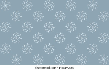 Random Shapes Pattern Background Vector
