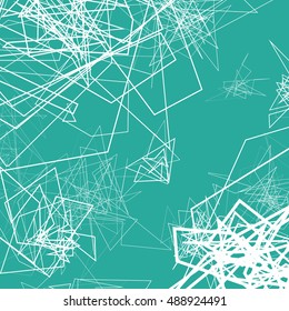 Random sketchy lines abstract monochrome background, pattern