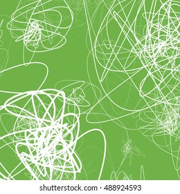 Random sketchy lines abstract monochrome background, pattern