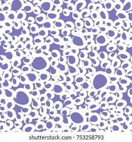 Random sloppy circles seamless pattern, repeat background