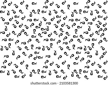 Random small ornaments modern abstract background. Retro pattern for commercial purposes.