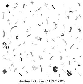 random special sign, colon alphabet beautiful background design 
