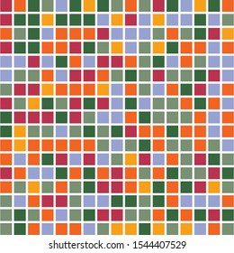 Random Square boxes with different colors.  