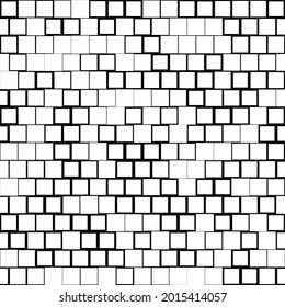Cuadrados aleatorios, mosaicos abstractos patrón de mosaico, textura, fondo