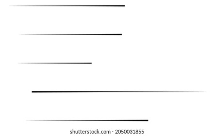 Random straight parallel lines, stripes geometric abstract vector element