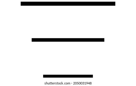 Random straight parallel lines, stripes geometric abstract vector element