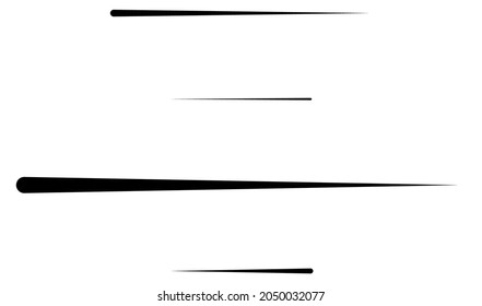 Random straight parallel lines, stripes geometric abstract vector element