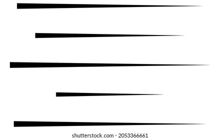 Random straight parallel lines, stripes geometric abstract vector element