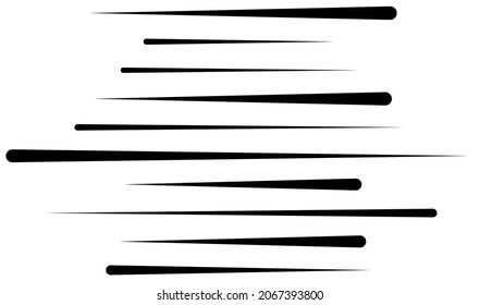 Random straight parallel lines, stripes geometric abstract vector element