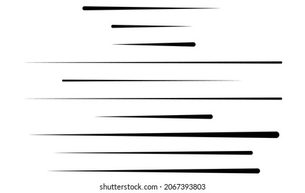 Random straight parallel lines, stripes geometric abstract vector element