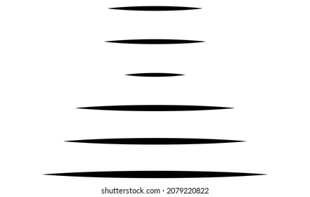 Random gerade parallele Linien, Streifen geometrisches abstraktes Vektorelement