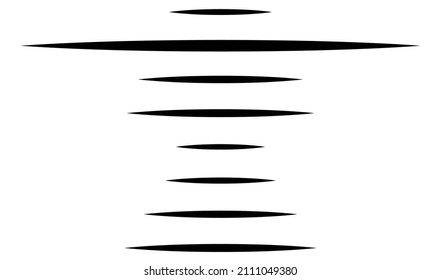 Random straight parallel lines, stripes geometric abstract vector element