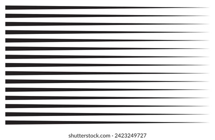Random straight parallel lines, stripes geometric abstract vector element