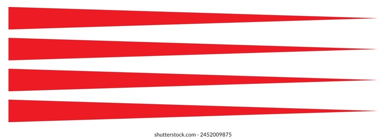 Random straight parallel lines, stripes geometric abstract vector element with on white background. Vector illustration. EPS 10