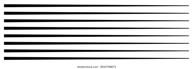 Random straight parallel lines, stripes geometric abstract vector element . Vector Illustration . EPS 10 .	
