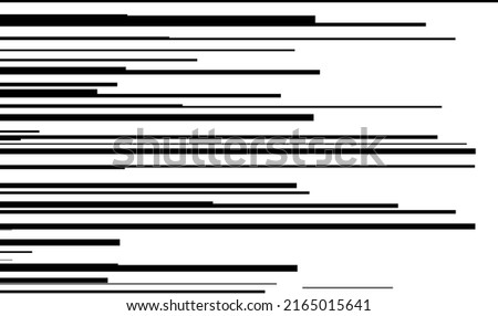 Random straight parallel lines, stripes geometric vector pattern