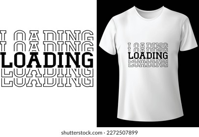 Random text....typography custom t-shirt design