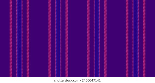 Random texture lines vertical, flowing vector seamless pattern. Panjabi background fabric textile stripe in violet and pink color.
