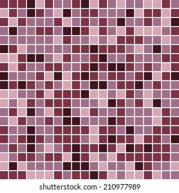 Random Tile of Pink, Purple and  Aubergine Colors