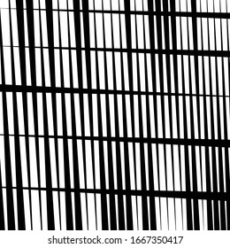 random tilt, oblique grid, mesh pattern. dynamic slanting intersect lines. abstract grate design. trellis, lattice geometric texture with irregular streaks, stripes