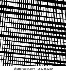 random tilt, oblique grid, mesh pattern. dynamic slanting intersect lines. abstract grate design. trellis, lattice geometric texture with irregular streaks, stripes