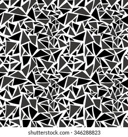 Random triangle background. Seamless pattern.Vector.
