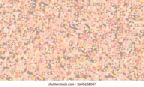 Random triangle mosaic pattern webpage background - abstract colorful vector graphic from chaotic triangles