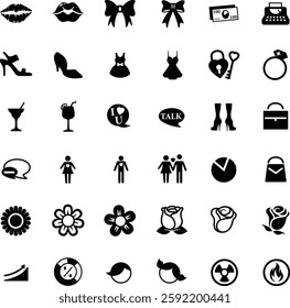 Random Universal Icons Set Bundle