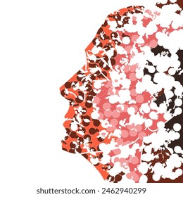 random vector design watercolor splash 