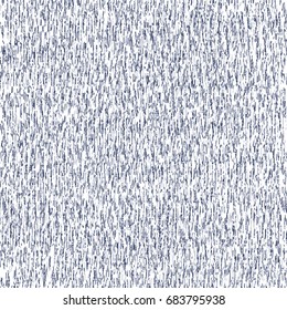 Random vertical dashes and dots. Rough texture. Abstract vector.