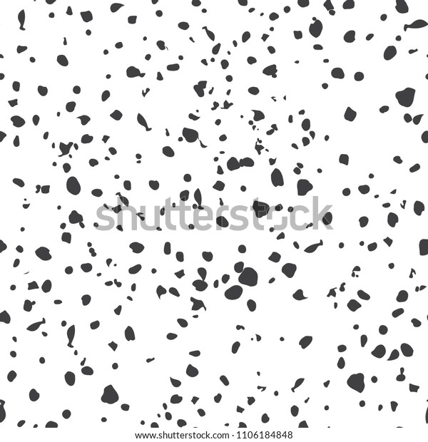 ランダム水色のスペックルドットのシームレスなパターン 手描きのスプラッシュスプラッタのスプレーベクター画像テクスチャ ペンキの汚れを払う 白い背景に黒いインクスポット 布地のディッティープリントの場合は ラッピングペーパー のベクター画像素材